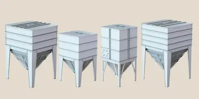 Gravity Mixing Silo